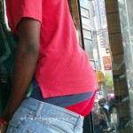 Pants hang low